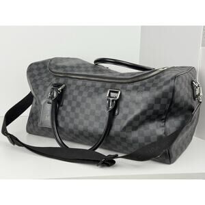 LOUIS VUITTON Roadster 50 Damier Graphite Duffle Bag